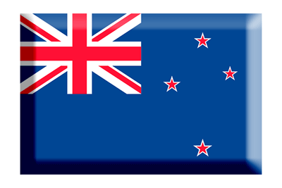 ニュージーランドの国旗-板チョコ